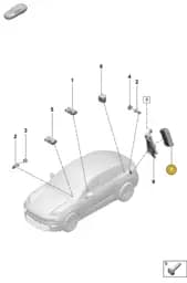 PAD907155 Porsche Voltage Converter