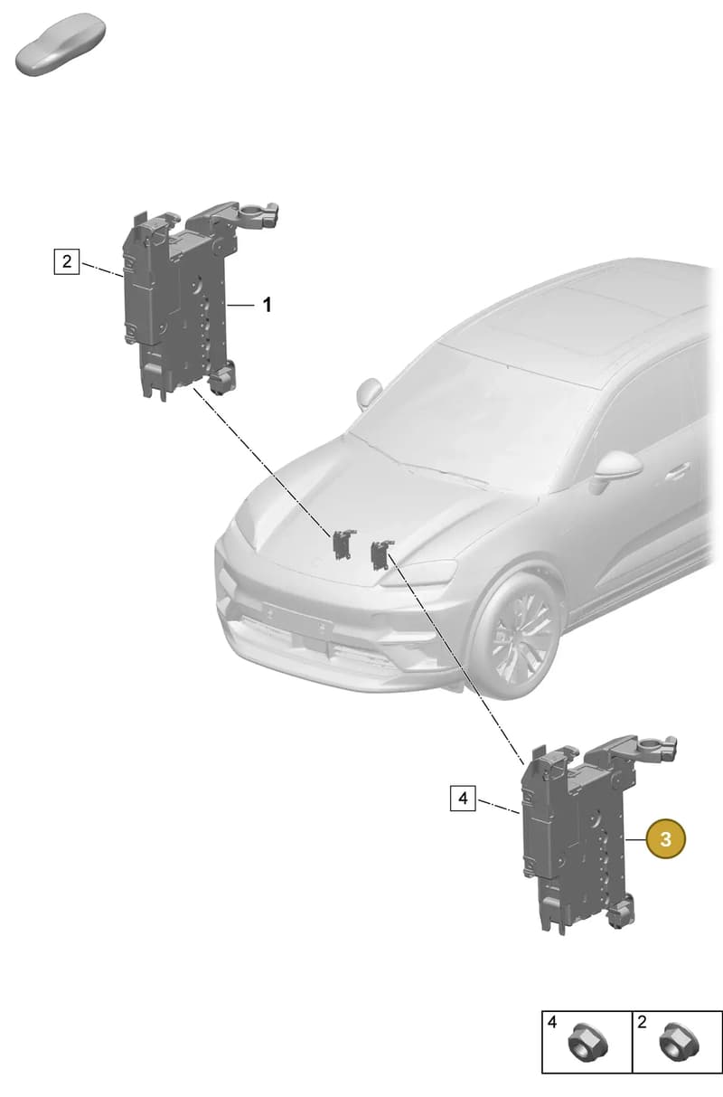PAD915459B — Porsche Macan (2024-2024) diagram p61902010, position 3