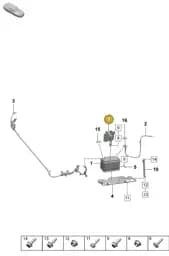 PAD915811A Porsche Tensioning Strap