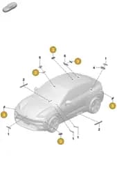 PAD962133B Porsche Aerial