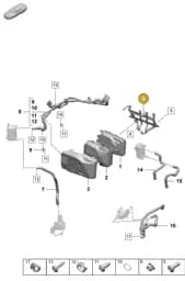 PAD963285 Porsche Bracket