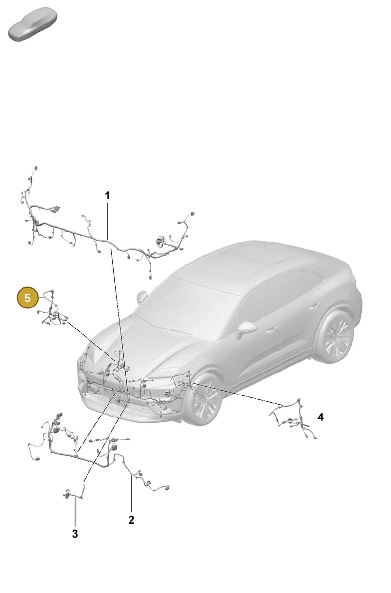 PAD972252 — Porsche Macan (2024-2024) diagram p61903400, position 5