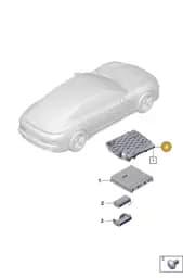PAE035821 Porsche Retainer for Control Unit