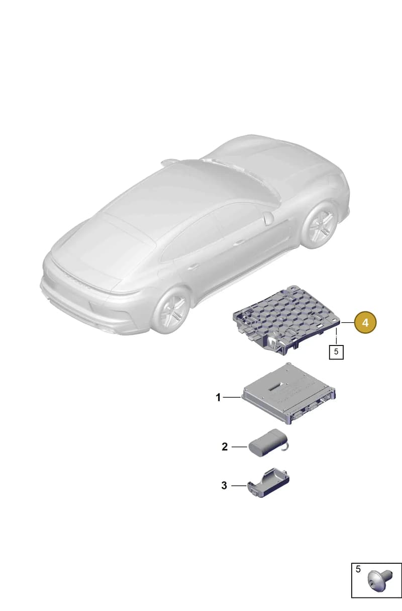 PAE035821 — Porsche Panamera (2023-2025) diagram p62901500, position 4