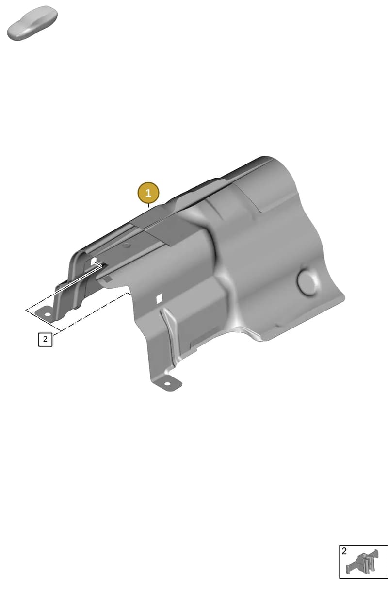 PAE201961 — Porsche Panamera (2023-2025) diagram p62201015, position 1