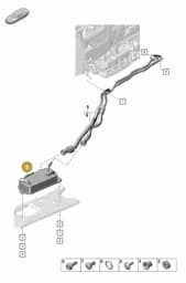 PAE317023A Porsche Gear Oil Cooler