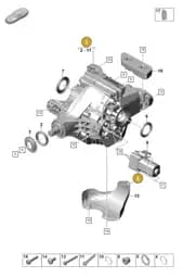 PAE507041CX Porsche Differential