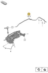 PAE616795A Porsche Hose