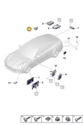 PAE907201 Porsche Control Unit