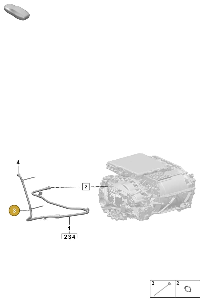 PAE971739 — Porsche Macan (2024-2024) diagram p61355170, position 3