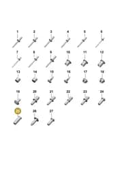 PAF00086800 Porsche Weld Screw