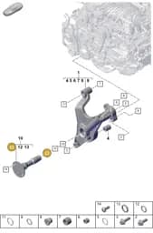 PAF003220 Porsche O-Ring