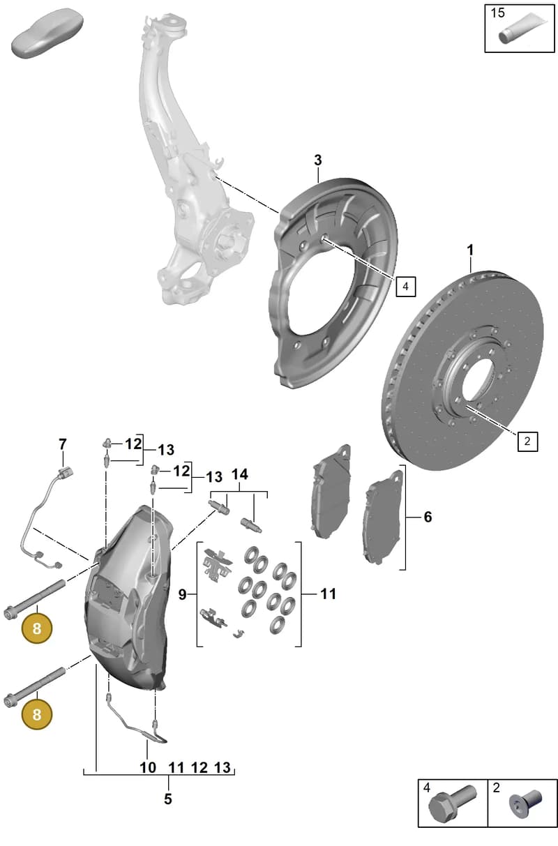 PAF004572 — Porsche Panamera (2023-2025) diagram p62602400, position 8