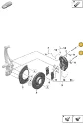 PAF004572 Porsche Screw