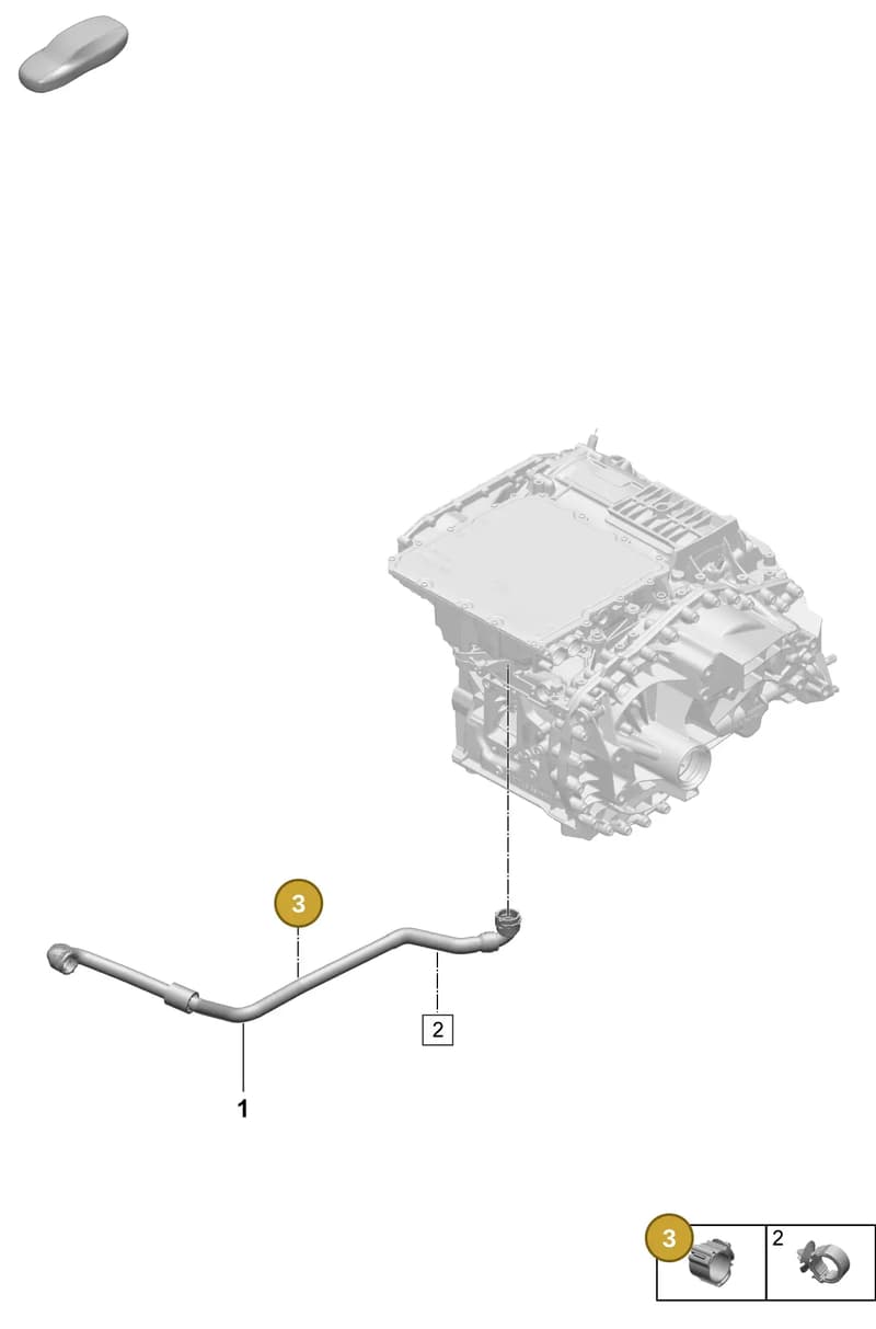 PAF005377 — Porsche Macan (2024-2024) diagram p61155080, position 3