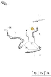 PAF005377 Porsche Cable Holder