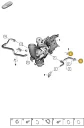PAF006124 Porsche O-Ring