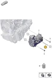 PAF00761200 Porsche Threaded Pin