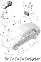 PAF00800100 Porsche Pin