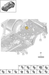 PAF00800200 Porsche Bungs