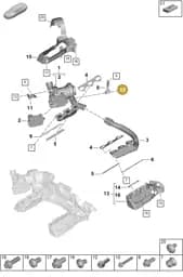 PAF008152 Porsche Hexagon Head Bolt