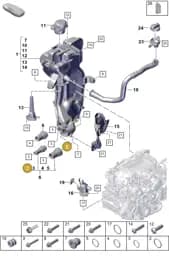 PAF008384 Porsche O-Ring