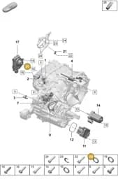 PAF008547 Porsche O-Ring