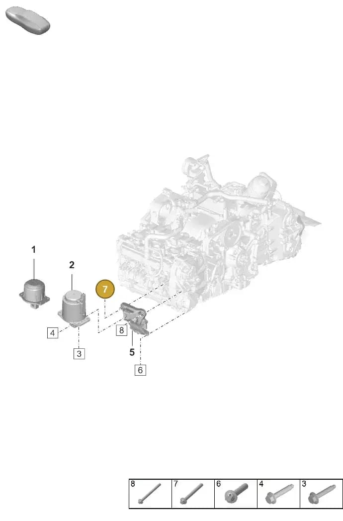 PAF008684 — Porsche 911 (2024-2025) diagram p63109000, position 7