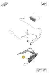 PAF008876 Porsche Hexagon Socket Head Bolt (Combi)