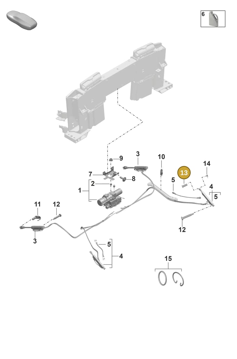 PAF008929 — Porsche 911 (2018-2024) diagram p53811460, position 13