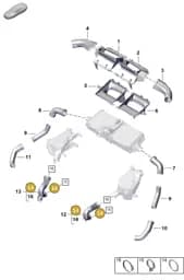 PAF008955B Porsche O-Ring