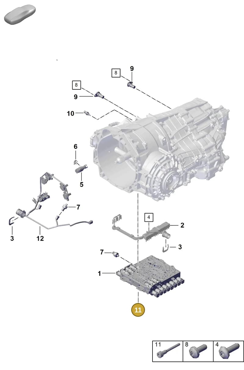 PAF009391 — Porsche 911 (2024-2025) diagram p63302170, position 11
