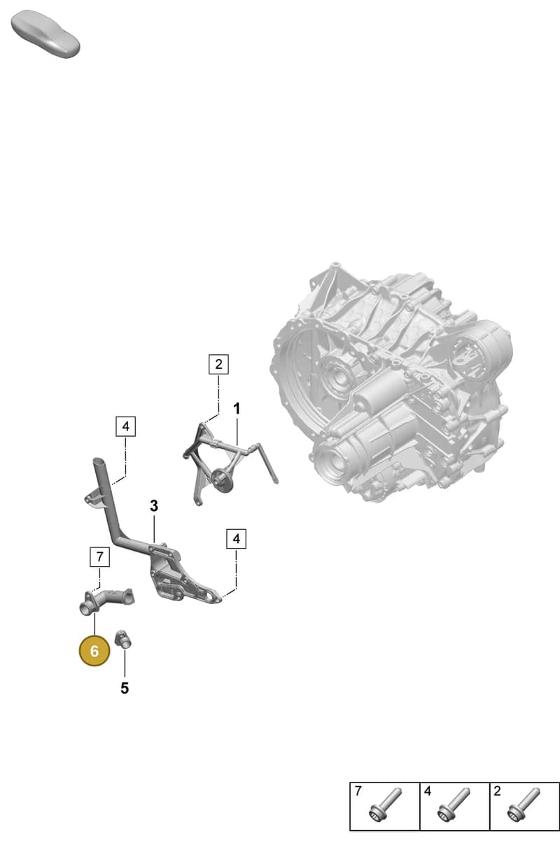 PAF009690 — Porsche Macan (2024-2024) diagram p61354120, position 6