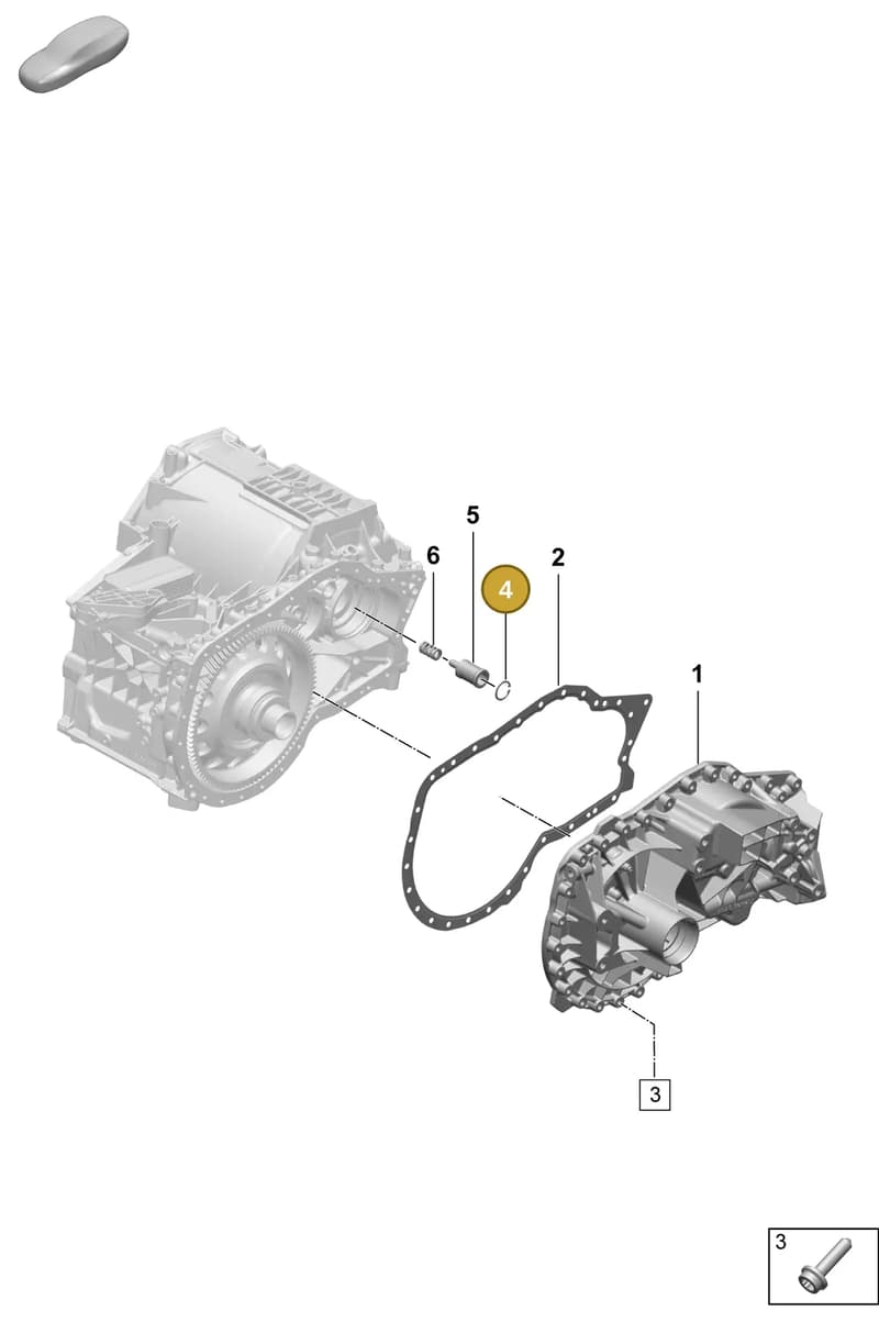 PAF010271 — Porsche Macan (2024-2024) diagram p61355200, position 4
