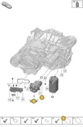 PAF011235 Porsche O-Ring