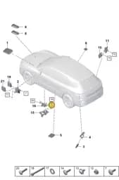 PAF011523 Porsche Washer