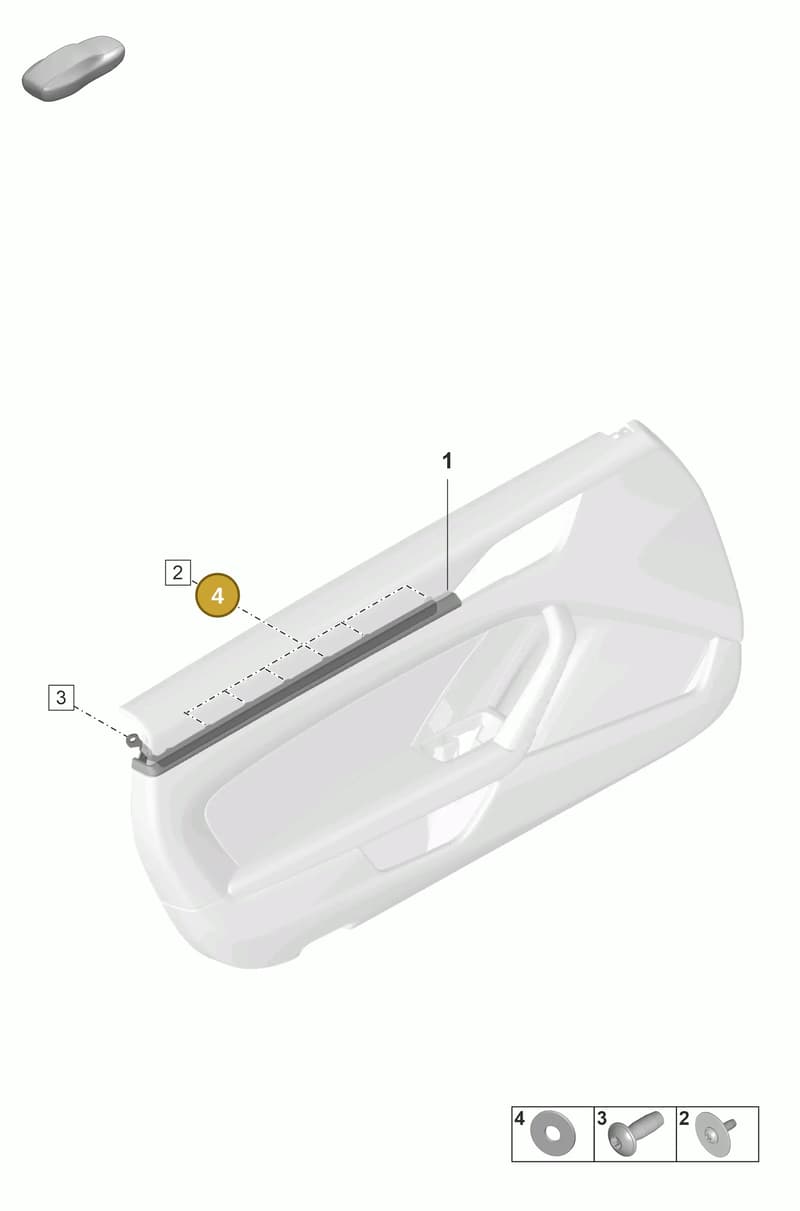 PAF011664 — Porsche 911 (2021-2022) diagram p53808950, position 4