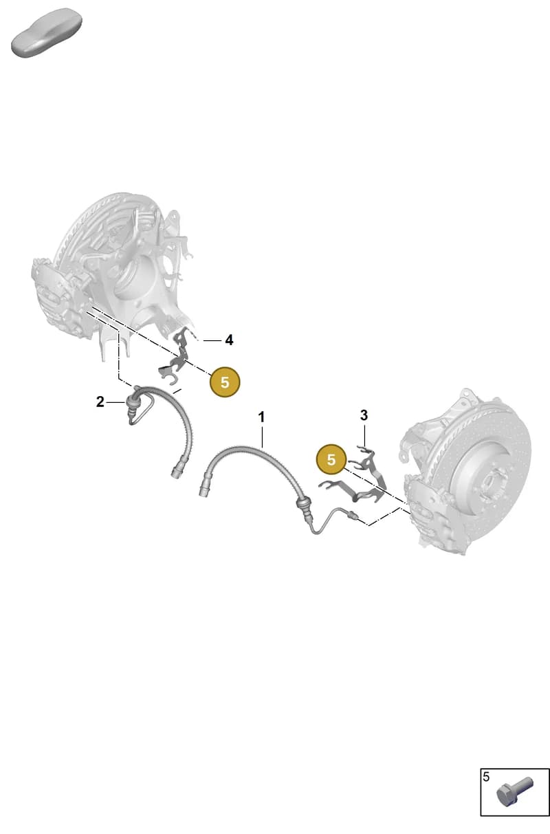 PAF100829 — Porsche 911 (2024-2025) diagram p63604050, position 5