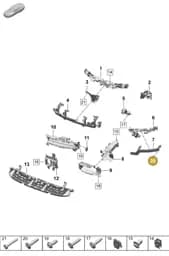 PAF104422 Porsche Hexagon Socket Oval Head Bolt (Combi)