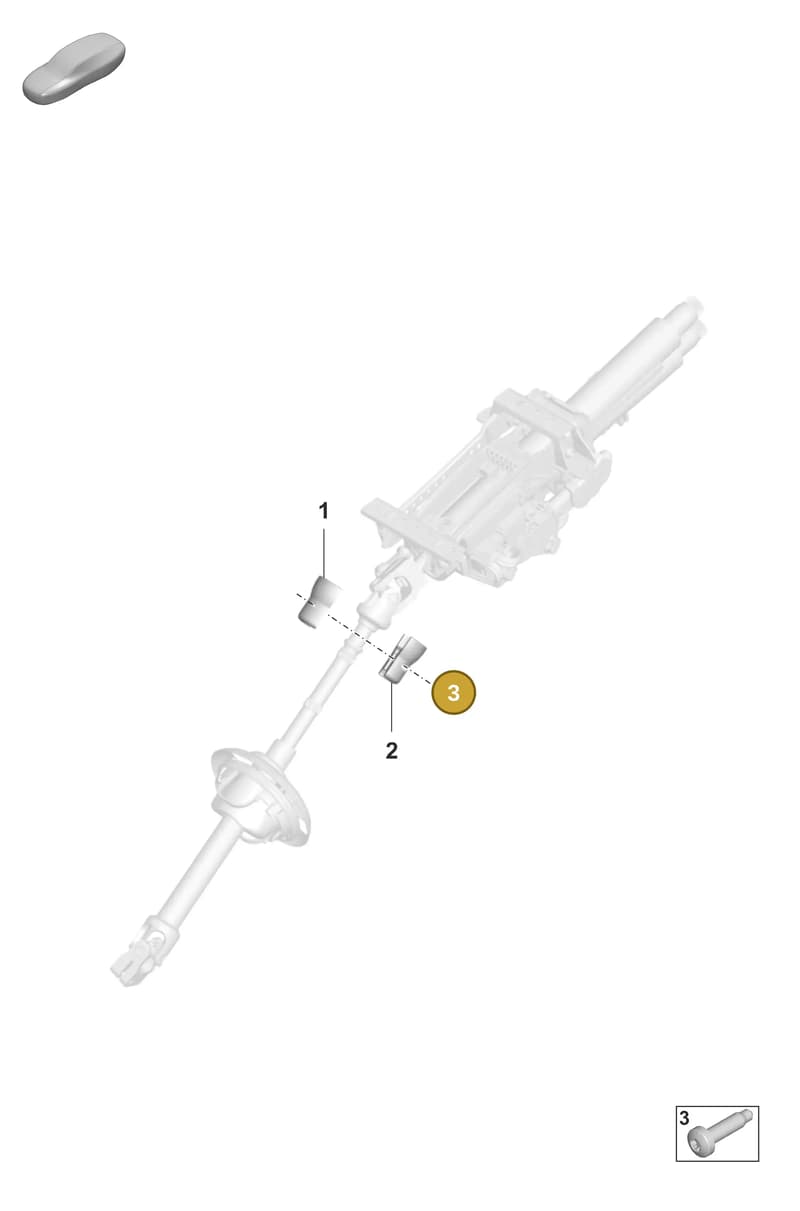 PAF104882 — Porsche Taycan Sport Turismo (2023-2025) diagram p56403350, position 3