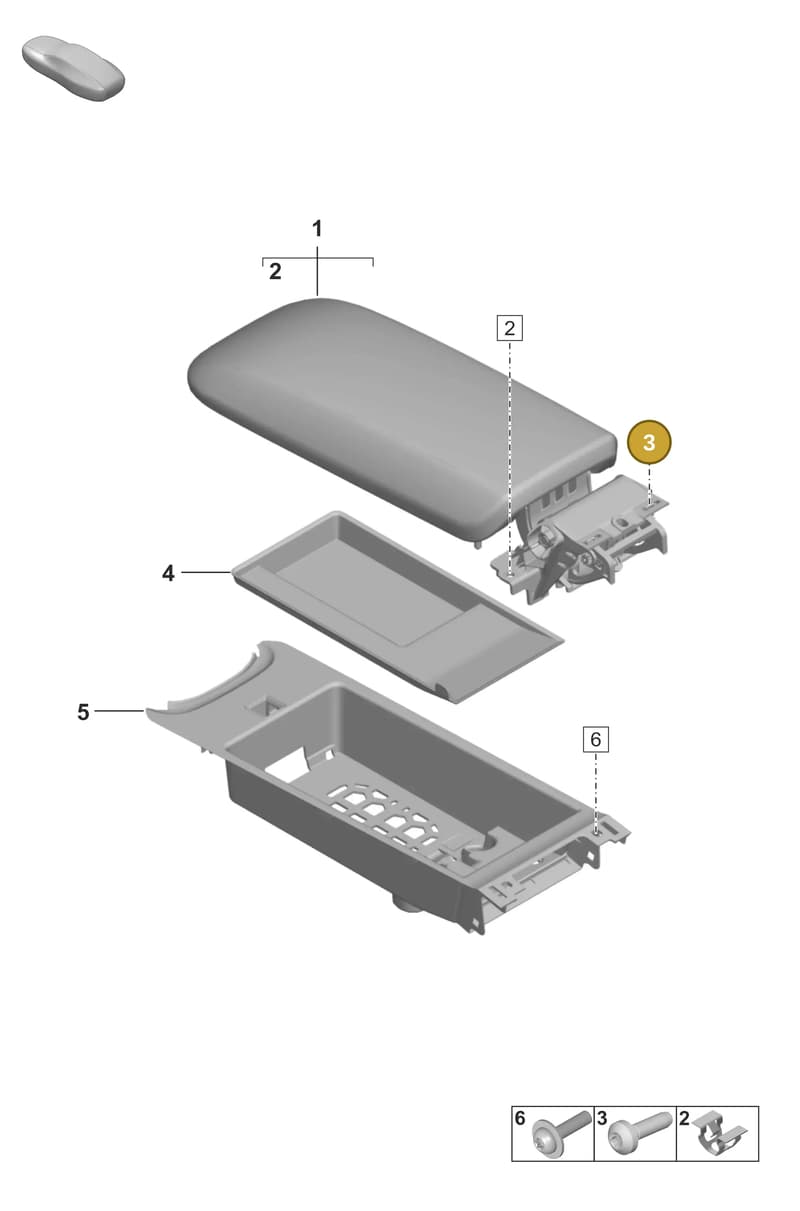 PAF105928 — Porsche 911 (2021-2022) diagram p53809350, position 3