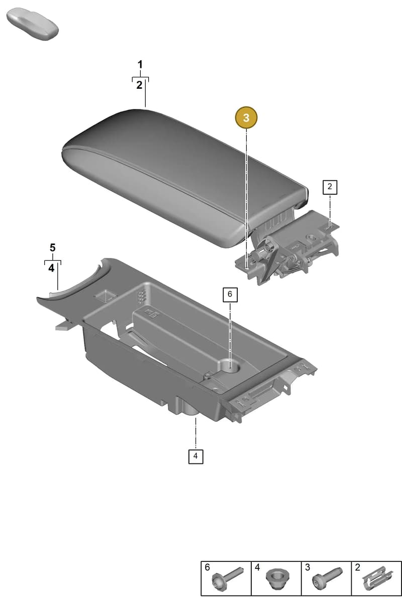 PAF105928 — Porsche 911 (2024-2025) diagram p63809350, position 3