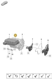 PAF106893 Porsche Screw