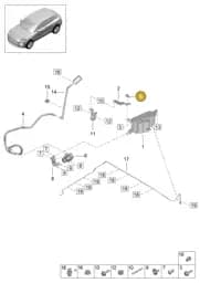 PAF107080 Porsche Bracket