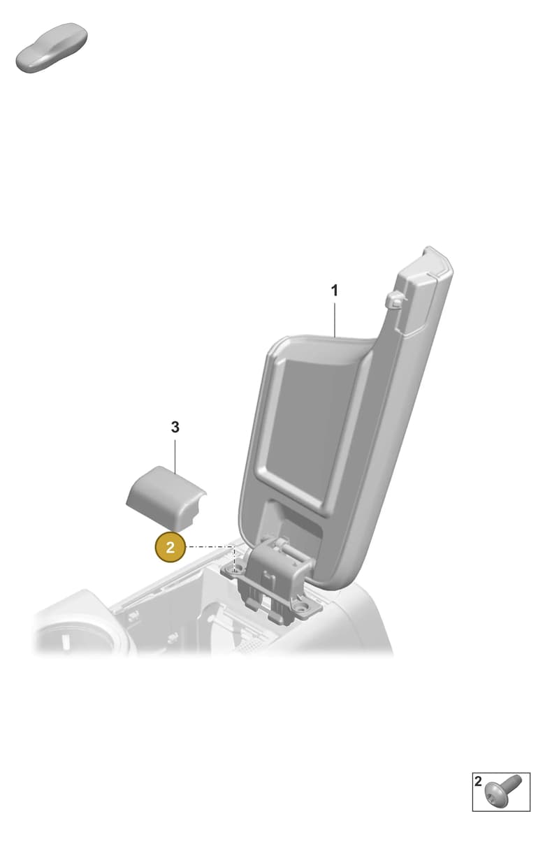 PAF107480 — Porsche Taycan Sport Turismo (2023-2025) diagram p56809180, position 2