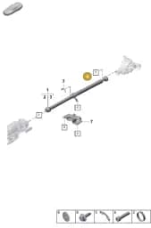 PAF107599 Porsche Screw