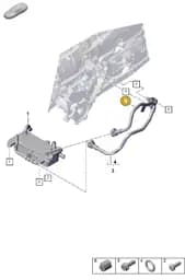 PAF10761201 Porsche Distance Piece