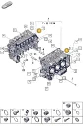 PAF108403A Porsche Seal Ring