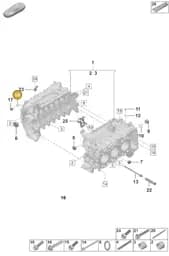 PAF108404 Porsche Seal Ring