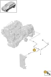 PAF108420 Porsche Combination Holder